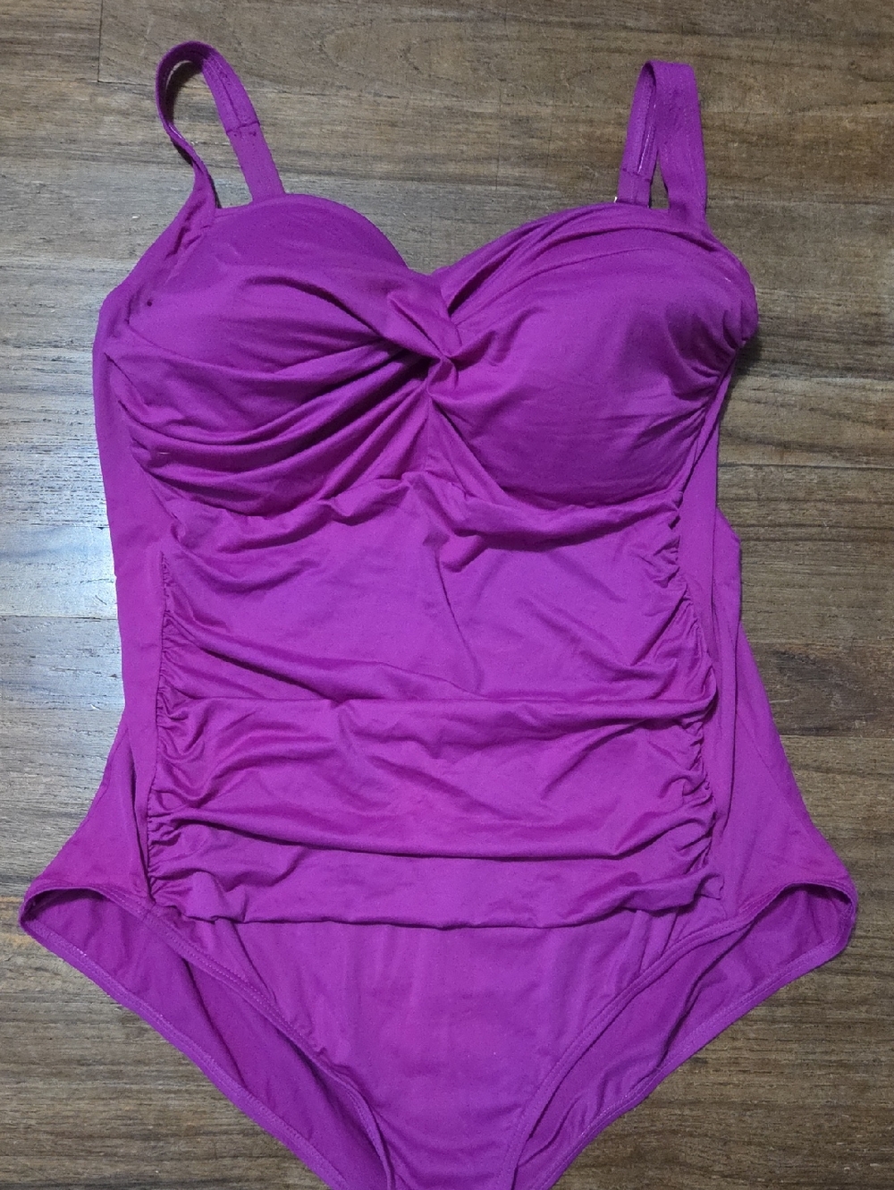 Emerald Bay Ruched One-Piece Swimsuit